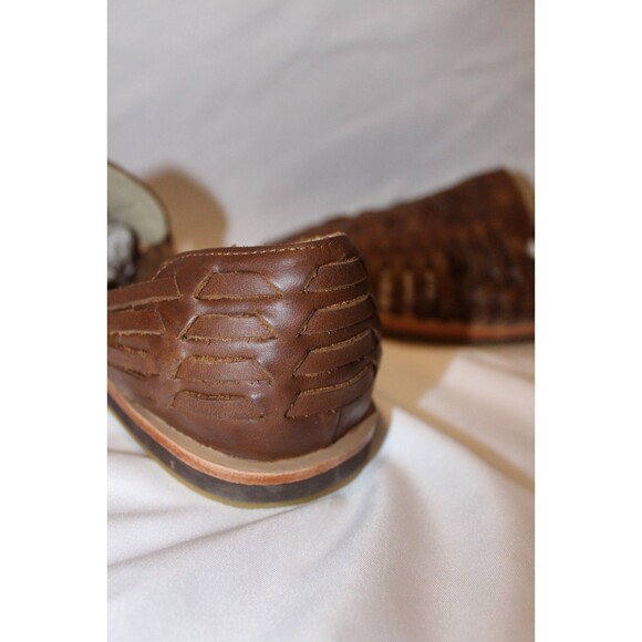 Nisolo Leather Sandal Huarache Men\'s BROWN NIB SZ 10 MSRP $150 main image 4